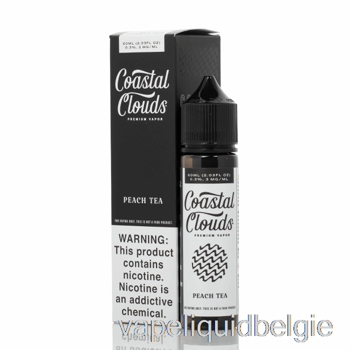 Vape België Perzikthee - Kustwolken Co. - 60 Ml 0 Mg